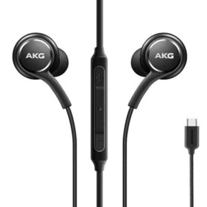 אוזניות מקוריות לגלקסי AKG חיבור Type-C שחור | סאונד עוצמתי ונוחות מושלמת