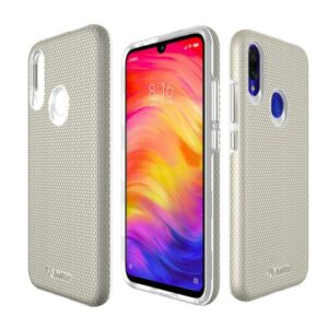 כיסוי שתי שכבות לשיאומי REDMI NOTE 7 חזק במיוחד TOIKO זהב
