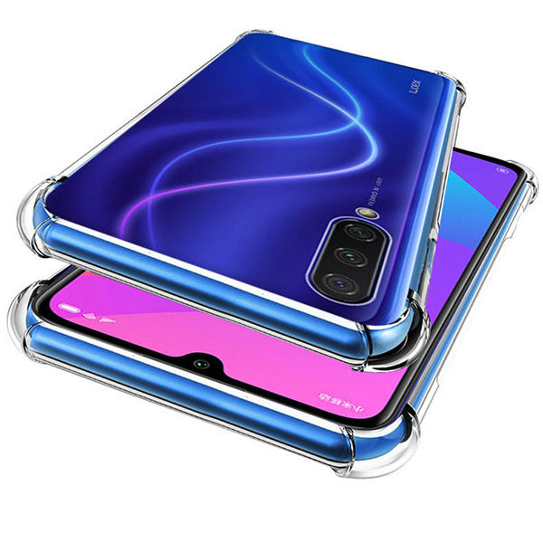 כיסוי סיליקון לשיאומי Mi 9 Lite עם פינות בולמות זעזועים Shock Proof