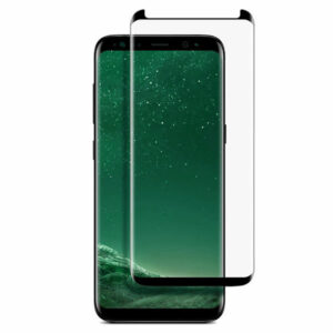 מגן זכוכית Full Cover שחור לגלקסי S8 פלוס מכסה את כל המסך