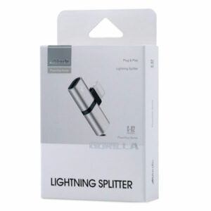 מפצל לאייפון מחיבור Lightning לאוזניות וטעינה במקביל