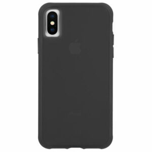 מגן כיסוי לאייפון X/XS שקוף כהה Case Mate