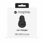 מטען מהיר לרכב בעל יציאת USB-C בהספק 18 וואט Mophie