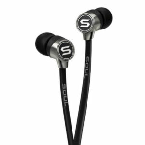 אוזניות קומפקטיות Soul Mini עם סאונד נקי ועוצמתי שחור כסוף