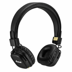 אוזניות קשת אלחוטיות Marshall Major 2 Bluetooth יוקרתיות שחור