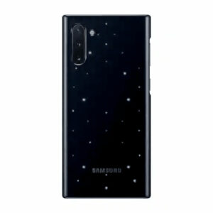כיסוי התראות חכם לגלקסי נוט 10 מקורי שחור Samsung LED Back Cover