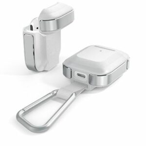 כיסוי ל AirPods קשיח ואלגנטי לבן X-Doria Raptic Trek