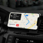 מעמד פופסוקט למזגן רכב שחור PopMount 2 Car Vent