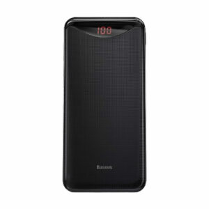 סוללת גיבוי מהירה בקיבולת 10000mAh עם צג דיגיטלי ופנס Baseus Gentleman