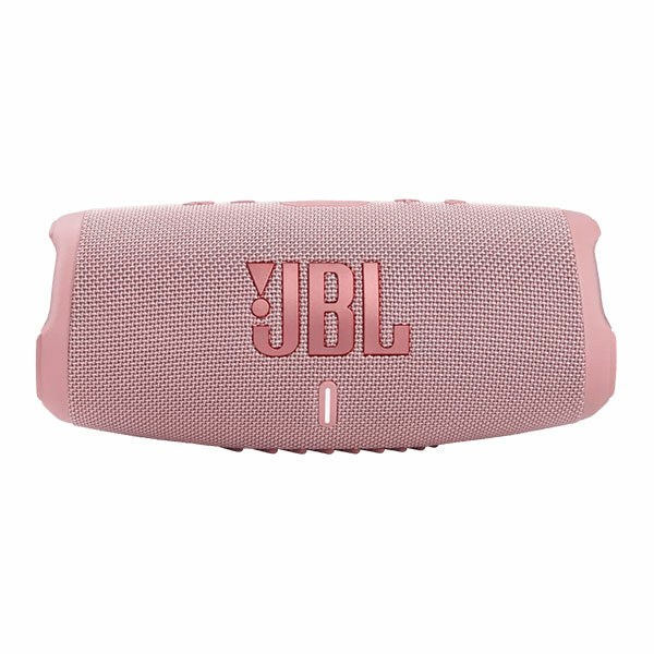 רמקול JBL Charge 5 ורוד עם שמע עוצמתי במיוחד