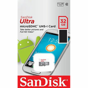 כרטיס זיכרון 32 גיגה SanDisk Ultra UHS-1 Micro SD