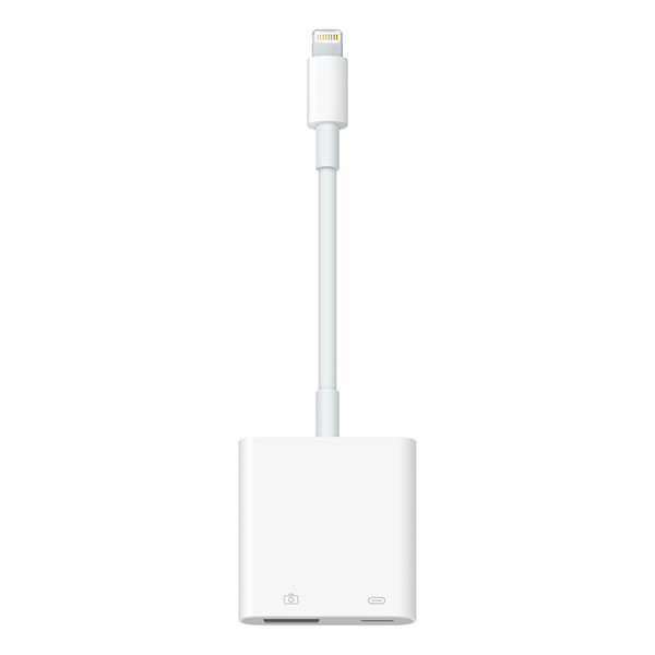 מתאם מצלמה לאייפון מקורי אפל לסנכרון מידע | Apple Lightning to USB 3 Camera