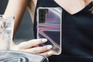 כיסוי לגלקסי S21 מדגם Case Mate Soap Bubble