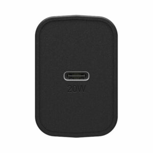 מטען בית 20 וואט אוטרבוקס עם יציאת USB-C שחור Otterbox