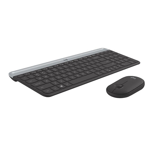 עכבר ומקלדת אלחוטיים דקים ואיכותיים למחשב Logitech MK470