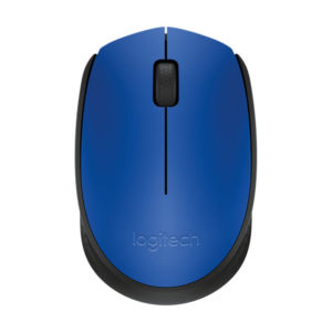 עכבר אלחוטי למחשב Logitech M171 עם מבנה קומפקטי כחול