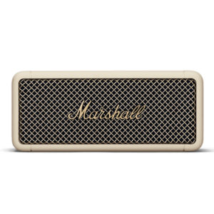 רמקול מרשל קומפקטי אלחוטי Marshall Emberton עם חיי סוללה ארוכים קרם