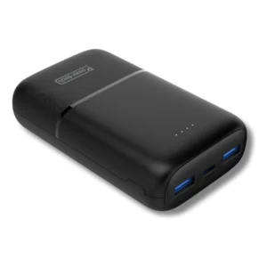 מטען נייד טעינה מהירה 10,000mAh עם 2 יציאות USB-A ויציאת USB-C מבית Power-Tech PD-10