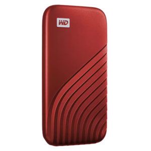 כונן קשיח SSD קומפקטי חיצוני 1 טרה Western Digital My Passport אדום