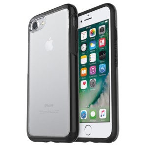 כיסוי לאייפון SE 3 שחור שקוף OtterBox Symmetry הכיסוי החזק בעולם