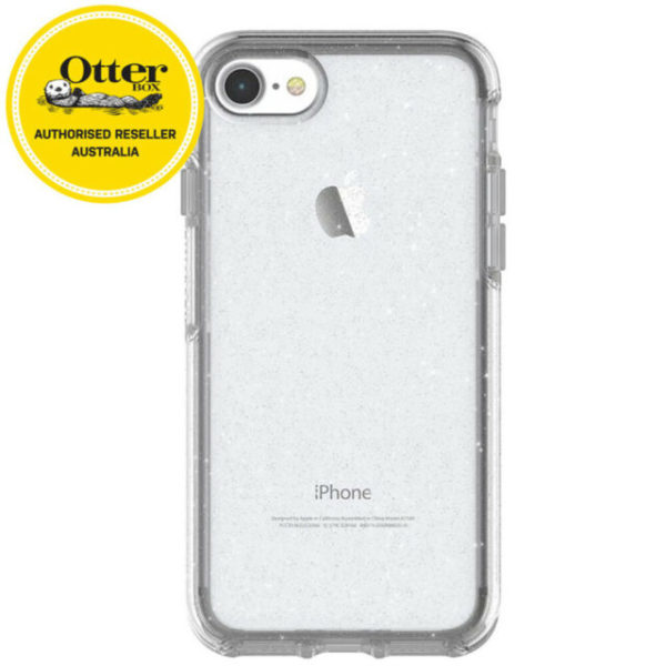 כיסוי לאייפון SE 3 שקוף נצנצים OtterBox הכיסוי החזק בעולם