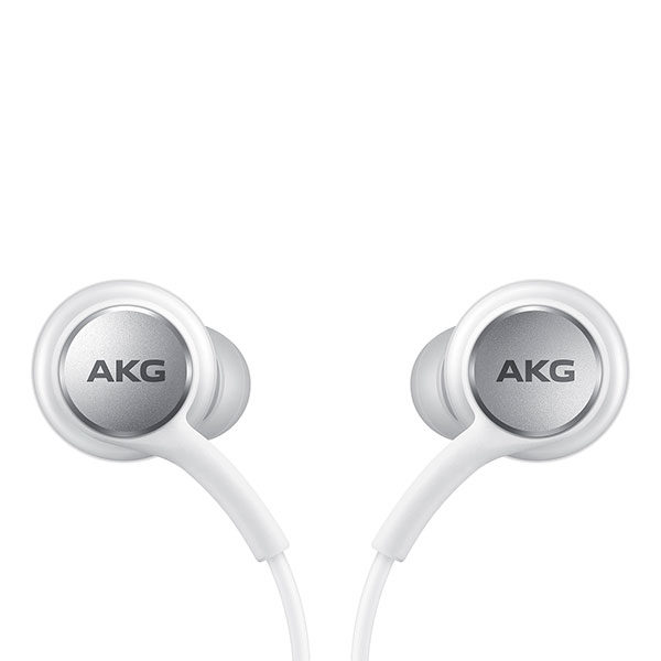 אוזניות טייפ סי סמסונג נארז בארץ לבן AKG Earphones