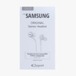 אוזניות טייפ סי סמסונג נארז בארץ לבן AKG Earphones