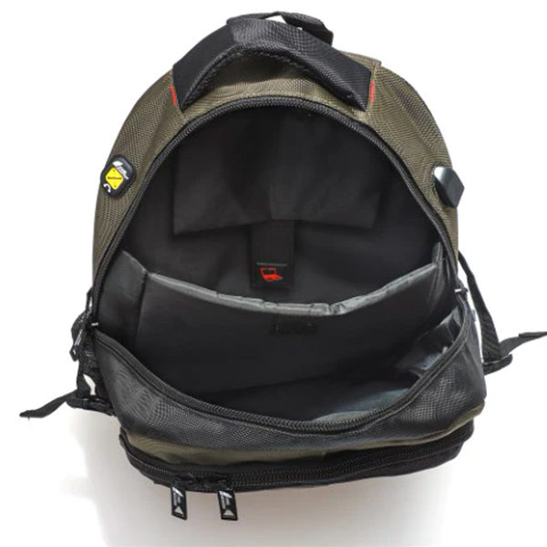 תיק למחשב נייד עם 4 תאים 16 אינץ שחור Camel Mountain Weatherproof