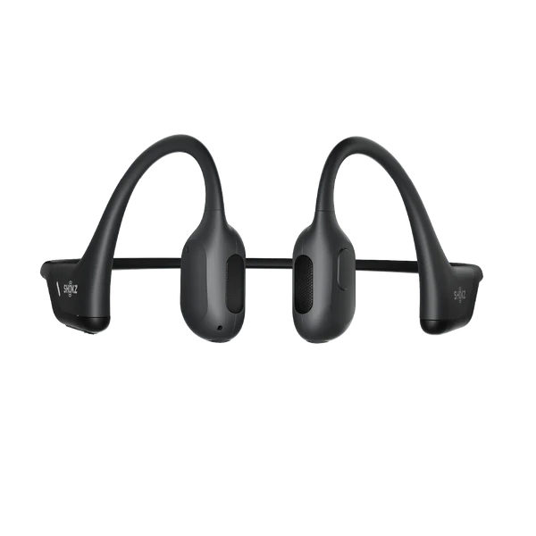 אוזניות עצם אלחוטיות Shokz OpenRun Pro עמידות במים שחור