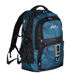 תיק למחשב נייד עם 4 תאים 16 אינץ תכלת Camel Mountain Weatherproof