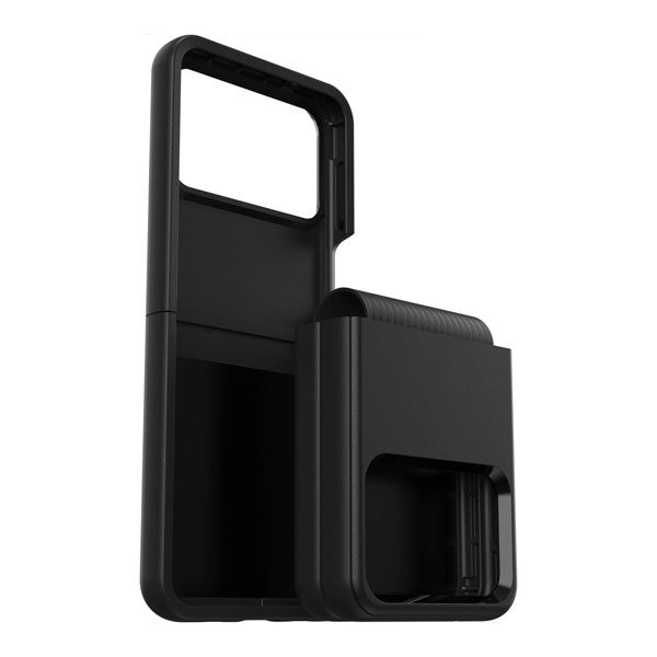 כיסוי לגלקסי Z Flip 4 שחור Otterbox Symmetry הכיסוי החזק בעולם