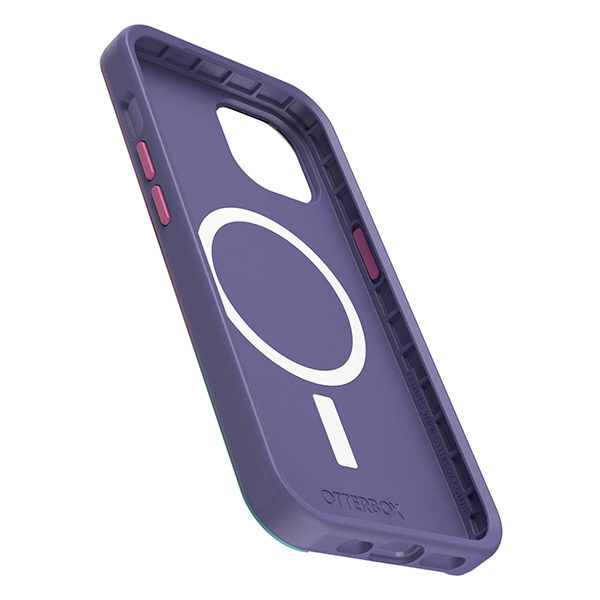 כיסוי לאייפון 14 צבעוני Otterbox Symmetry תומך MagSafe חזק ועמיד