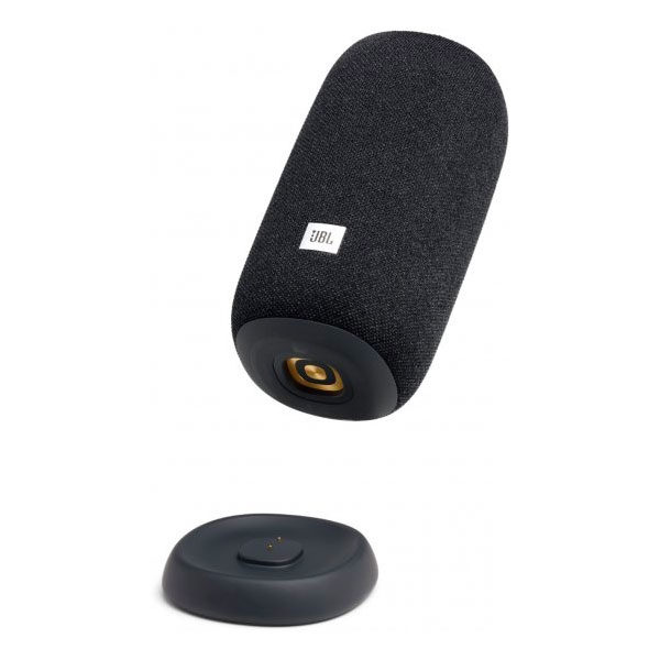 JBL Link Portable שחור רמקול אלחוטי חכם ועוצמתי במיוחד