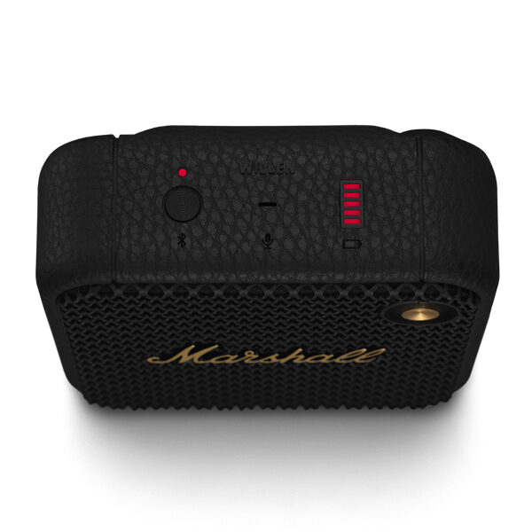 רמקול Marshall Willen קומפקטי עם סאונד צלול ותופסן שחור