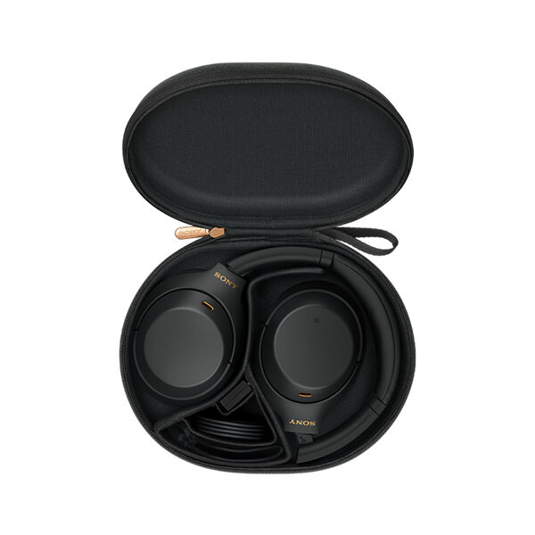 אוזניות אלחוטיות Sony WH-1000XM4 Wireless Noise-Canceling Headphones צבע שחור סוני