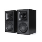 זוג רמקולים מדפיים Klipsch The Fives - צבע שחור
