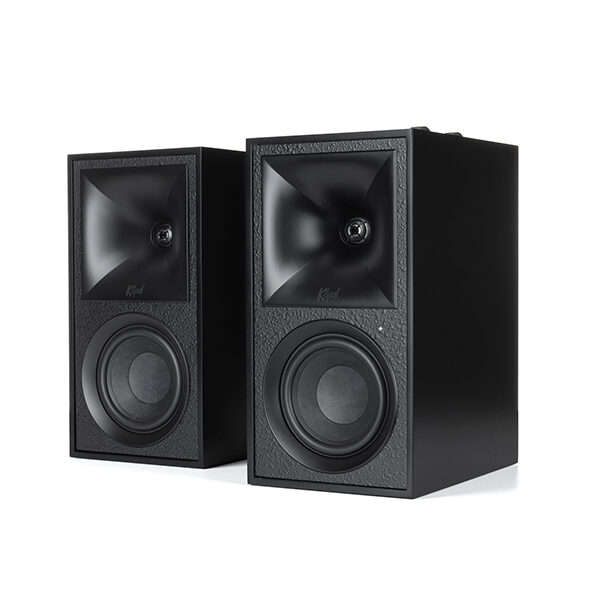 זוג רמקולים מדפיים Klipsch The Fives - צבע שחור