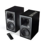 זוג רמקולים מדפיים Klipsch The Fives אלחוטיים - צבע שחור