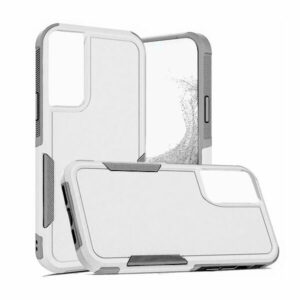 כיסוי לגלקסי A15 לבן חזק ועמיד שתי שכבות Combo Case