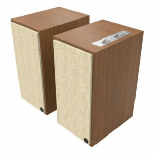 זוג רמקולים מוגברים מדפיים Klipsch The Nines אלחוטיים - עץ