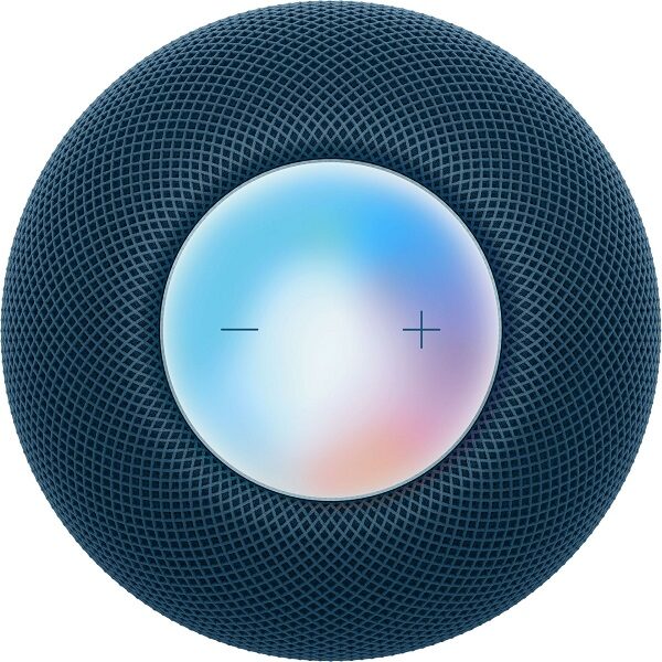 Homepod Mini כחול רמקול חכחם של אפל