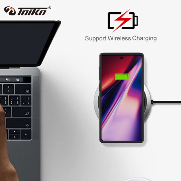 כיסוי לגלקסי נוט 10 שחור חזק שתי שכבות Toiko X-Guard