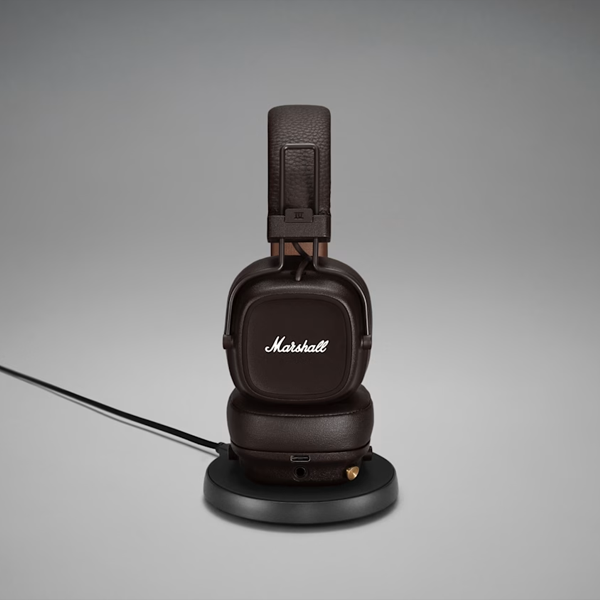 אוזניות אלחוטיות Marshall Major 4 שחור | איכות סאונד מרגשת