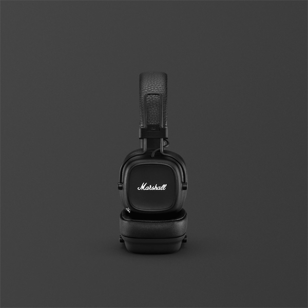 אוזניות אלחוטיות Marshall Major 4 שחור | איכות סאונד מרגשת