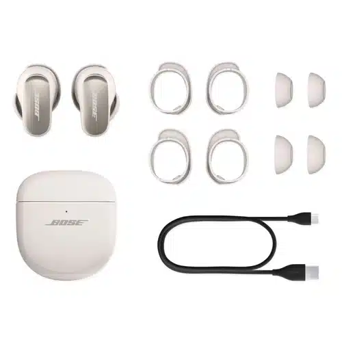 אוזניות מבטלות רעשים Bose QuietComfort Ultra לבן
