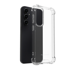 כיסוי לגלקסי S24 פלוס שקוף Hard Shell קשיח עם במפרים PureGear