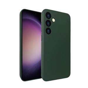 מגן לגלקסי S24 אולטרה ירוק דמוי עור עם MagSafe מובנה Grip Case