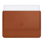 כיסוי למקבוק פרו ואייר 13 אינץ חום עור מקורי Apple Leather Sleeve for MacBook