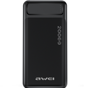 סוללת גיבוי Awei דגם P6k 20000mah שחור
