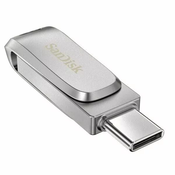 דיסק און קי זיכרון נייד SanDisk Ultra Dual Drive Luxe USB Type-C 512GB